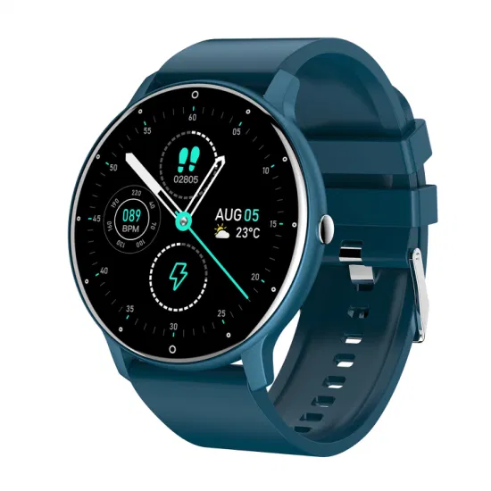 Zl02s Smartwatch Zl02D Touch Screen Reloj Inteligente Freqüência Cardíaca Android Smart Watch Monitoramento de Saúde SKD Sdk Relógios OEM ODM GPS Dafit Fabricante Personalizado Homens